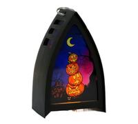 OUYUE Farolillos de Navidad Antiguo Decoraciones Navideñas Adornos Navideños Linterna Navideña Lámpara De Candelabro Luz Nocturna Decoración Navideña(F)