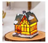 OUYUE Farolillos de Navidad Antiguo Decoraciones Navideñas Adornos para Árboles De Navidad Linterna Navideña Lámpara Candelabro Decoración Luz Nocturna Decoración Navideña(D)