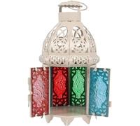 OUYUE Farolillos de Navidad Antiguo Decoraciones Navideñas para Dormitorio, Decoración Interior del Hogar, Navideña, Linterna De Viento LED, Navidad Decoración Navideña(B)