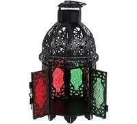 OUYUE Farolillos de Navidad Antiguo Decoraciones Navideñas para Dormitorio, Decoración Interior del Hogar, Navideña, Linterna De Viento LED, Navidad Decoración Navideña(A)