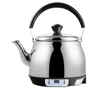 OUZBEM Jarra Hervidor Acero Inoxidable |Apagado automático |con Pantalla de Temperatura |Potencia de 1500 W (tamaño: 6 L) Vision