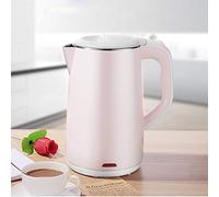 OUZBEM Tetera Eléctrica De Acero Inoxidable Jarra De 1,8 L, Agua Rápida De 1500 W para Té, Café, Base Extraíble De Avena, Protección para Hervir En Seco-Rosa Vision