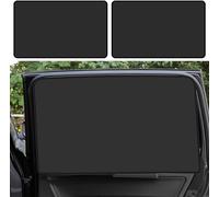 Ouzorp 2 parasoles para Ventana Lateral de automóvil, Cortinas de privacidad para Asiento Trasero, Bloqueo de luz 100% para Lactancia, Tomar una Siesta, cambiarse de Ropa, Camping, universales para