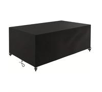 OUZUIU Fundas impermeables para muebles de jardín, 200 x 70 x 50 cm (largo x ancho x alto), funda para muebles de patio 420D, tela Oxford resistente, cubierta de ratán para muebles de exterior