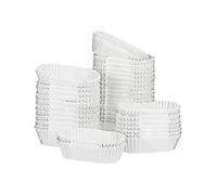Oval Cake Cups - 1000 Disposable Baking Cups with Boat Shape for Cakes & Muffins