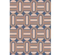 A.S. Création 395363-8,50 m x 0,53 m - Papel pintado retro de los años 70