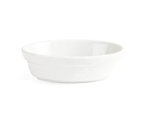 Ovalado de porcelana cuenco de pie/44 (H) X 145 (W) X 104 (D) mm - Cantidad de la caja: 6. b005zd0 m6y