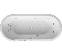Ovale de bañera de hidromasaje Starck de Duravit, versión empotrada, Combi-System E, 1800x800mm, 760009000CE1000