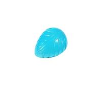 Ovalos tallados de ónix azul cielo, piedra preciosa de 7,5 quilates, tamaño del anillo para rectificar el Dosha astrológico del planeta Saturno en la casa del horóscopo 6, 8ª o 12ª-B08B83BWMRNAMZ, S