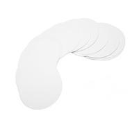 OVAQUIXI 100 Piezas de Papel Redondo para Botones, Insignias, Pegatinas para Nevera, Papel en Blanco para Hacer Insignias con Material de Fibra Vegetal para Proyectos Artesanales (44MM)