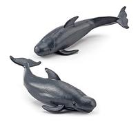 OVAQUIXI 12 Mini Juguetes de Animales Marinos, Figuras de Criaturas Oceánicas de Plástico para Niños con Detalles Pintados a Mano, para Juegos Creativos, (BL-1073 Juego de 12 Piezas de Animales