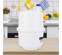 OVAQUIXI 3,2 Galón Tanque de Almacenamiento de Agua Presurizado Metal, Antiensación, a Prueba Explosión, Suitab ... Purificación Agua ósmosis, Diseñado Específicamente con Material Grado