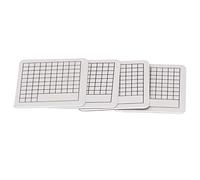 OVAQUIXI 4 Alfombrillas de Corte, Mini Almohadilla de Grabado de PVC Autocurativa, Tablero de Doble Cara de 6 X 6 Cm para Sellos de Goma, Corte de Papel, Acolchado, Manualidades, álbumes de Recortes