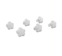 OVAQUIXI Abrazadera/Soporte para Funda Nórdica, Pasadores de Desbloqueo Fáciles en Forma de Estrella, Juego de Abrazadera/Soporte para Decoración de Dormitorio, 16 Uds. (Grey)