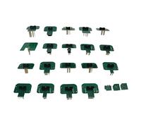 OVAQUIXI Adaptador BDM, Material ABS, 22 Adaptadores de Sonda de Marco LED BDM para Herramienta de Ajuste de Chip de Diagnóstico de Vehículos