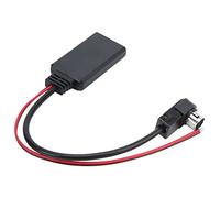 OVAQUIXI Adaptador de Entrada Auxiliar 5,0 para Coche, Material ABS, Transmisión Estable, para Puerto de Red Radio Ai y Radios