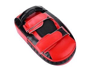OVAQUIXI Almohadillas Curvas de Perforación Diseño Duradero y Resistente Al Desgaste para Boxeo Muay Thai, Almohadillas para Patadas y Escudo de Objetivo Manual para un Entrenamiento Completo de (#1)