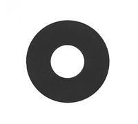 OVAQUIXI Anillo de Interruptor de Palanca de Guitarra de Aluminio, Placa de Arandela de Agudos Rítmica Duradera para Guitarra Eléctrica EPI, 2 uds., Negro (BLACK)