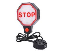 OVAQUIXI Asistente de Estacionamiento de Señal de Parada Led, Sensor de Estacionamiento de Garaje Ajustable con Pantalla Led Roja, Amarilla y Verde para una Ayuda de