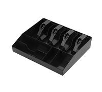 OVAQUIXI Bandeja para Efectivo Bandeja Insertable de para Almacenamiento Organizado de Efectivo en Cajones y Cajas de - Plástico Negro 32 * 27 * 6 Cm (BLACK)