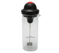 OVAQUIXI Batidor de Leche Inalámbrico con Gatillo de Velocidad Variable, Vaso Resistente Al Calor para Claras de Huevo, Proteína en Polvo y café