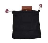 OVAQUIXI Bolsa de Lona para Recoger Frutas con Diseño Plegable y Cinturón | Ligero 88 G, Gran Capacidad de 8,3 X 9,1 X 13 Pulgadas, Ribete de Cuero PU Duradero, Ideal para Acampar y Buscar Comida