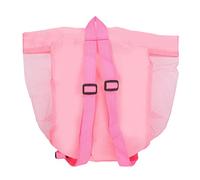 OVAQUIXI Bolsa de Playa de Malla para Juguetes con Correa para el Hombro - Bolsa de Playa Plegable de Malla Grande y Transpirable para Guardar Pelotas de Juguete, Toallas de Baño y Conchas Marinas -