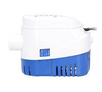 OVAQUIXI Bomba de Agua de Sentina Automática, Bomba Eléctrica Sumergible para Aplicaciones de Agua Dulce y de Mar, Construcción ABS Duradera (DC12V 750GPH)