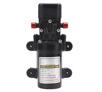 OVAQUIXI Bomba de Diafragma Bomba de Agua Autocebante de Plástico 12V con Presostato Soporte de Funcionamiento en Seco Compacto 165x99x62mm para Sistemas de Pulverización Purificadores de Agua (RL