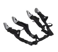 OVAQUIXI Botines con Tirantes para Perros, Zapatos de Goma Antideslizantes con Correas Ajustables para Perros Pequeños y Medianos, Proteger contra la Lluvia y la Nieve (2:S)
