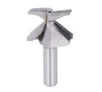 OVAQUIXI Broca Enrutadora para Doblar , Vástago de 1/2 Pulgada, Cortador de Precisión de Alta Eficiencia para Tareas de Carpintería, Madera Maciza y Tableros de Partículas
