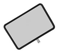 OVAQUIXI Cabezal de Espejo para Puerta de Coche, Ajuste Manual ABS Plateado, Repuesto para Landcruiser 70 75 78, Fácil de Instalar para Conductores