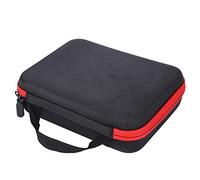 OVAQUIXI Caja de Almacenamiento con 30 Ranuras para Bordado de Diamantes, Material PET de Alta Calidad, Caja de Herramientas de Joyería Multifuncional para Accesorios de Pintura (rojo)