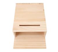OVAQUIXI Casa para Murciélagos, Caja Grande de Madera para Murciélagos de Exterior, Hecha a Mano con Material Resistente a la Intemperie, para una Fácil Instalación y para Atraer