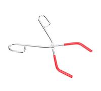 OVAQUIXI Clamp/Holder para Vaso de Matraz de Acero, Abrazadera Química de Alto Pulido para Laboratorio, Diseño Duradero, Agarre Antideslizante, para Física, Biología y Química