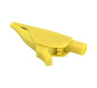 OVAQUIXI Clip de Prueba Eléctrico Aislado con Diseño de Latón para Uso Seguro de Baterías de Automóvil y Proyectos Eléctricos 32A/1000V (YELLOW)