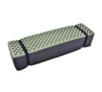 OVAQUIXI Colchoneta para Dormir de Espuma para Exteriores para Acampar, Diseño Plegable de óvulos para Mayor Comodidad Portátil (Verde negruzco)