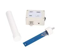 OVAQUIXI Conector de Antena Activa, Antena Receptora Activa SMA de Aleación ABS, CC 5 a 13 V 100 MA, 10 KHz a 30 MHz, Adaptador Coaxial de 50 Ohmios para Receptor de Radio VLF HF para Escucha de