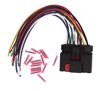 OVAQUIXI Conector de Mazo de Cables de Puerta, Material ABS, Reemplazo de 14 Vías para Commander y Cherokee, Fácil Instalación con Conectores a Tope para Modelos 2007-2010