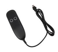 OVAQUIXI Controlador de sofá Eléctrico, Sillón de Masaje con 2 Botones, Diseño ABS, Conector de 5 Pines para Sillones Reclinables en el Hogar, Salas de Estar y Oficinas