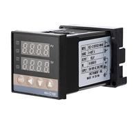 OVAQUIXI Controlador de Temperatura Digital REX C100 Función de Autoidentificación PID Rango de 0-400 ℃ para Acuicultura, Sistemas de Control de Temperatura