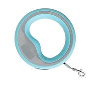 OVAQUIXI Correa Retráctil para Perros Cuerda Retráctil Automática para Mascotas con Ergonómico Cerradura de Seguridad y Gancho de Metal 360 para Entrenamiento de Paseos de Perros Al Aire (Blue)