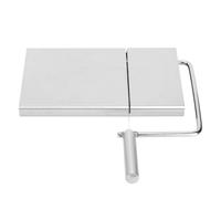 OVAQUIXI Cortador de Queso de Acero Inoxidable, Herramienta de Cocina de Alambre de Calidad Alimentaria con Ergonómico, para Cortar Mantequilla, Pan, Pastel, Jamón, Fresa