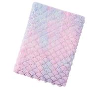 OVAQUIXI Cuaderno de Tapa Blanda 80 Páginas Estampado en Caliente Color Degradado para Estudiantes Escritores Diario (Escama de pescado)