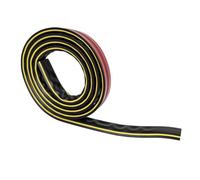 OVAQUIXI Cubierta Protectora para Cables de Suelo, 3 Metros, PVC | Material Flexible e Inodoro, Cortable a Medida, Diseño Ranurado Antideslizante, Interior de 0,8 X 0,44 Pulgadas para