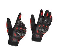 OVAQUIXI de Ciclismo Al Aire de Nailon con Protección para Articulaciones, de Ciclismo Anticolisión con Dedos Completos para Al Aire (XL)