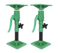 OVAQUIXI de Soporte Ajustable, Gabinete 2pcs Gabinete de Acero de Carbono y Nylon 30 a 59 Cm/11.8 a 23.2in 30 Kg/66.1lbs de Capacidad