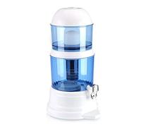 OVAQUIXI Dispensador de Agua 16L Filtro de Carbón Activado Cerámica | Carcasa de Plástico, de Purificación, Cartucho Extraíble, Membrana de 0.1 Micrón, Uso Doméstico, Acceso de Grifo