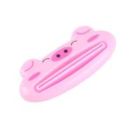 OVAQUIXI El Exprimidor de Tubo de Pasta de Dientes con Forma de Elefante Divertido Fomenta la Limpieza Bucal de los Niños, Material ABS de 1,57 X 3,54 Pulgadas (cerdo)