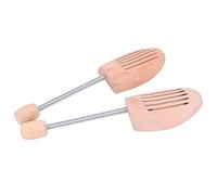 OVAQUIXI Ensanchador de Zapatos de Madera de 2 Piezas con Columna de Resorte, Soporte Antideformación para Hombres y Mujeres, Soporte Moldeador (35 36)